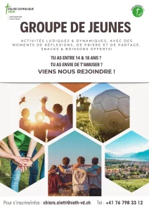 2025-2026 Groupe de jeunes UP Grand-Vevey