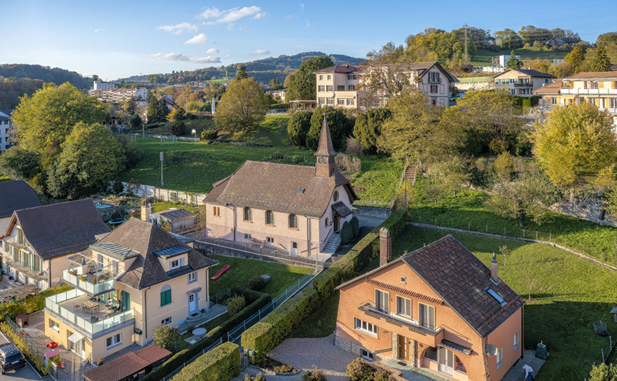 Eglise Sainte-Thérèse de l’Enfant Jésus à Chexbre - Suisse