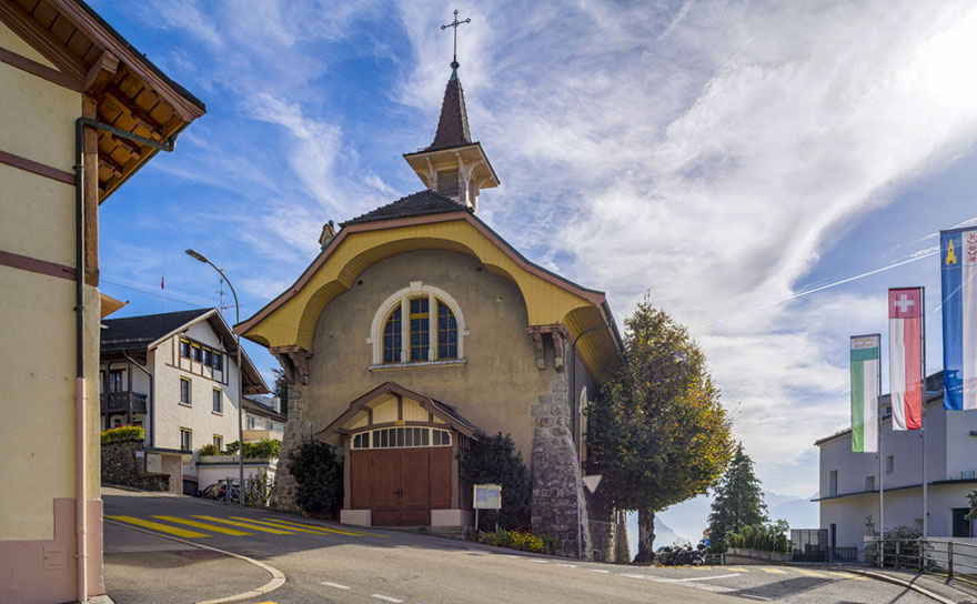 Chapelle Catholique Romaine à Glion - Suisse