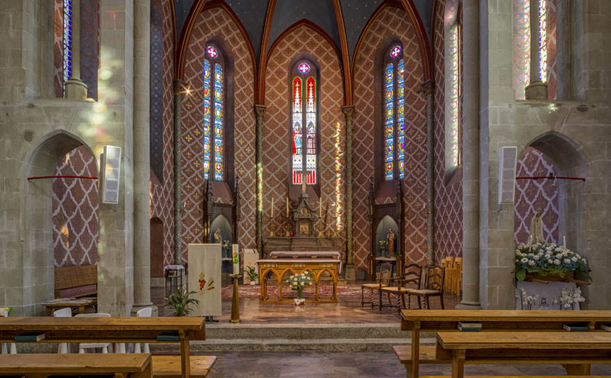 Eglise Saint-Maurice & Nicolas de Flüe à Aigle - Suisse