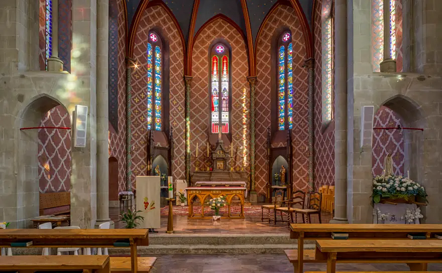 Eglise Saint-Maurice & Nicolas de Flüe à Aigle - Suisse