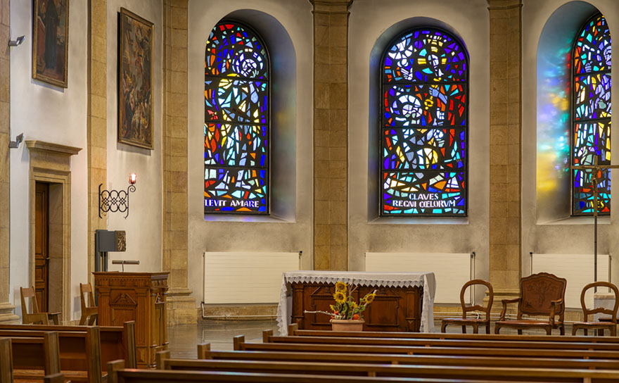 Eglise Saint-Pierre à Yverdon-les-Bains - Suisse