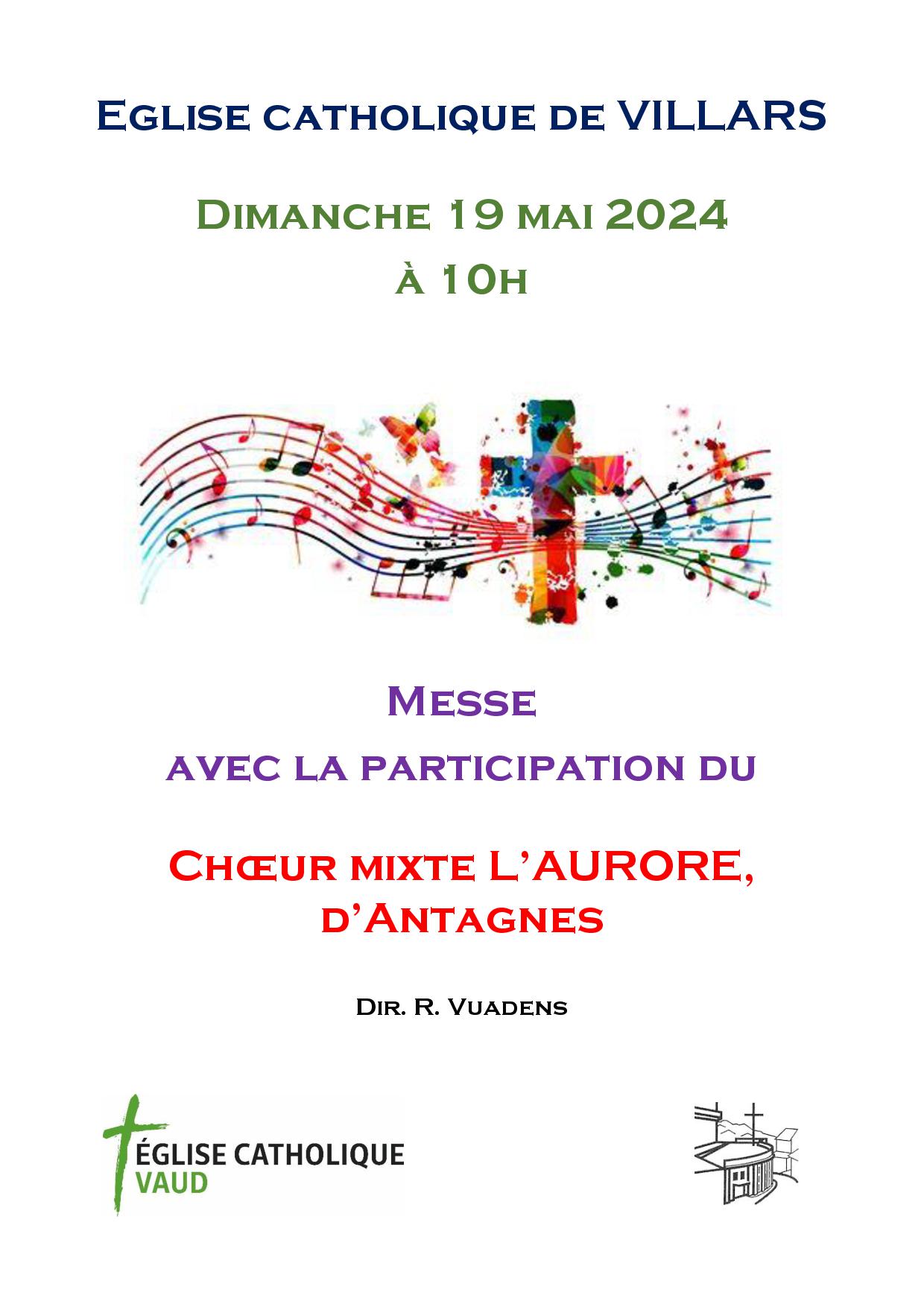 FlyerMesse19mai2024 AURORE