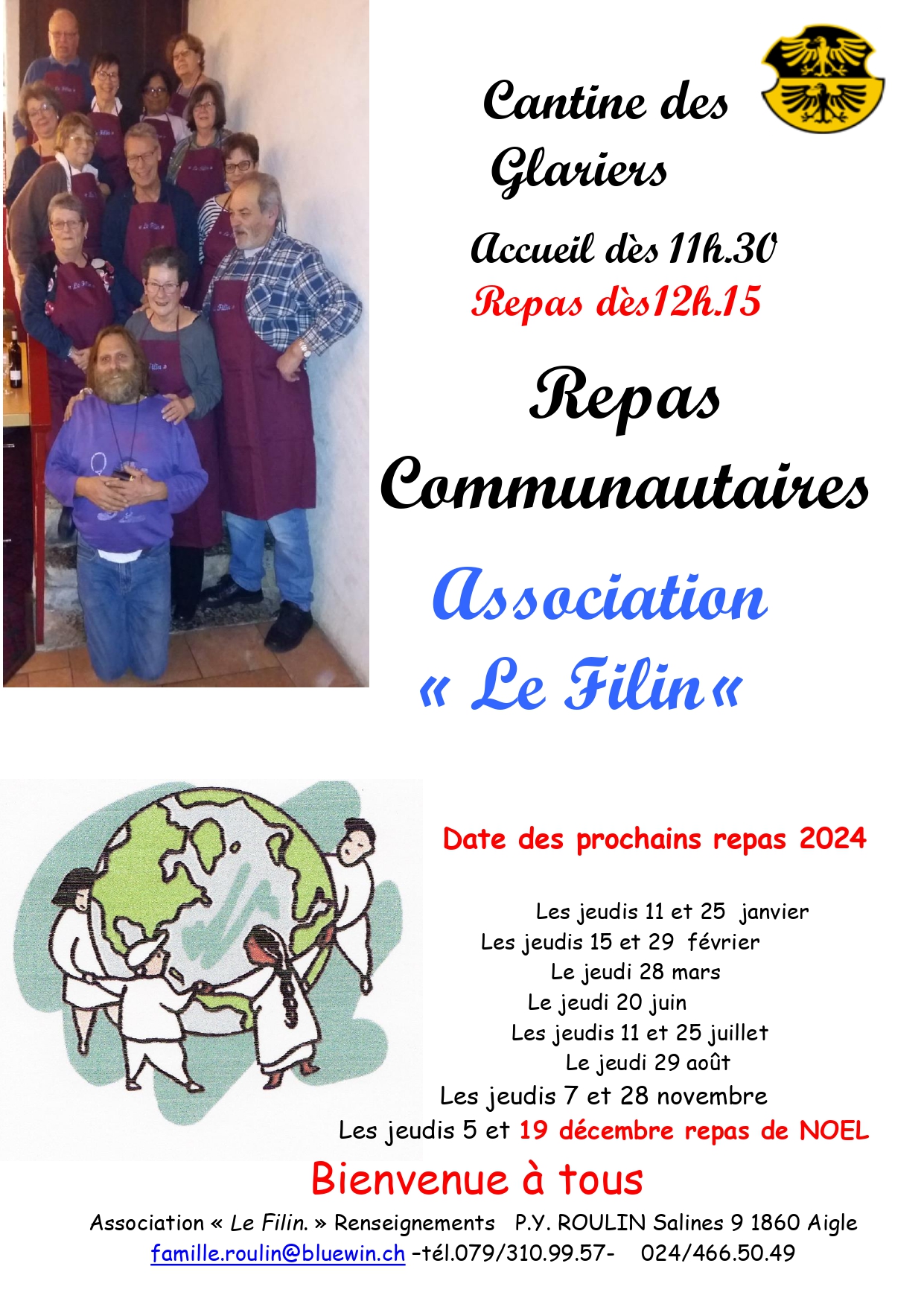 afiiche repas Le Filin_2024