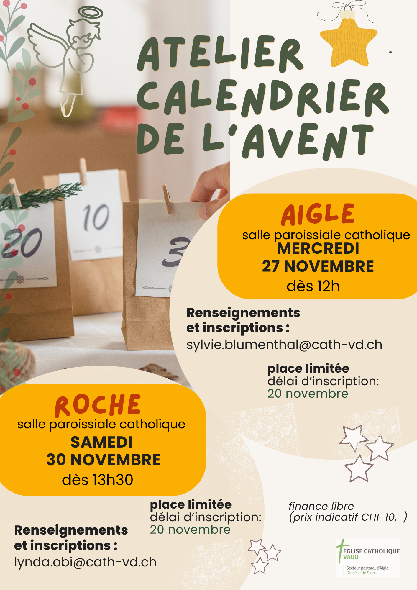 double calendrier de l'avent 2024 Aigle Rochev2