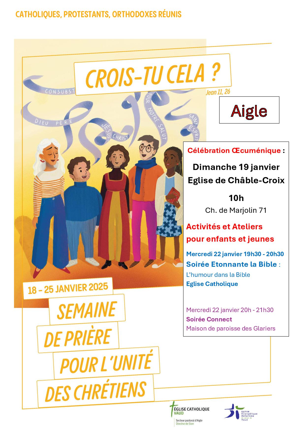 flyer unité Aigle 19 janvier 2025