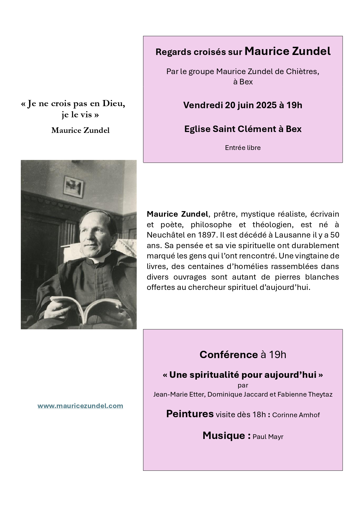 Regards croisés sur Maurice Zundel_Bex_20.6.25_page-0001