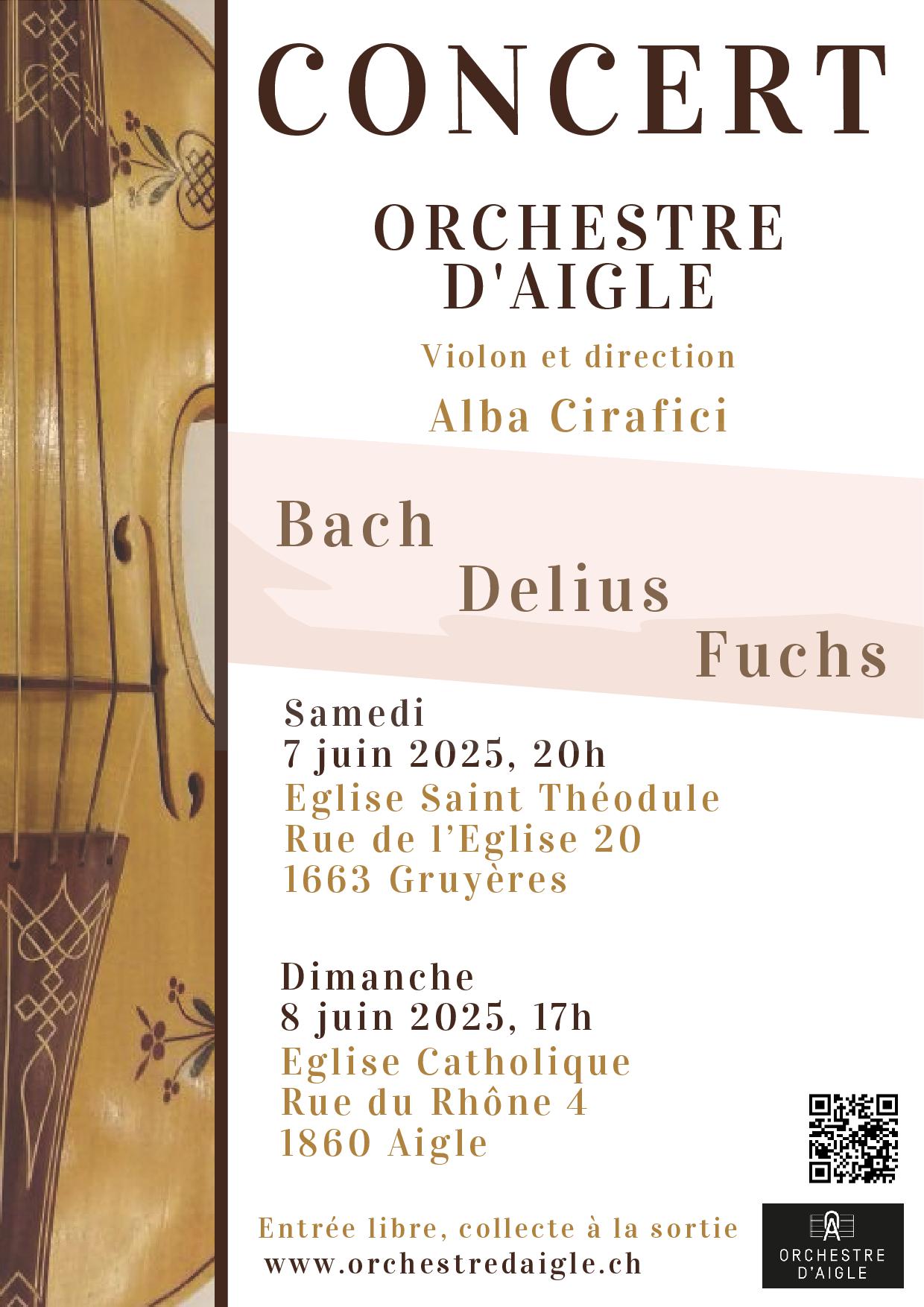Concert Orchestre Aigle 2025 7 juin