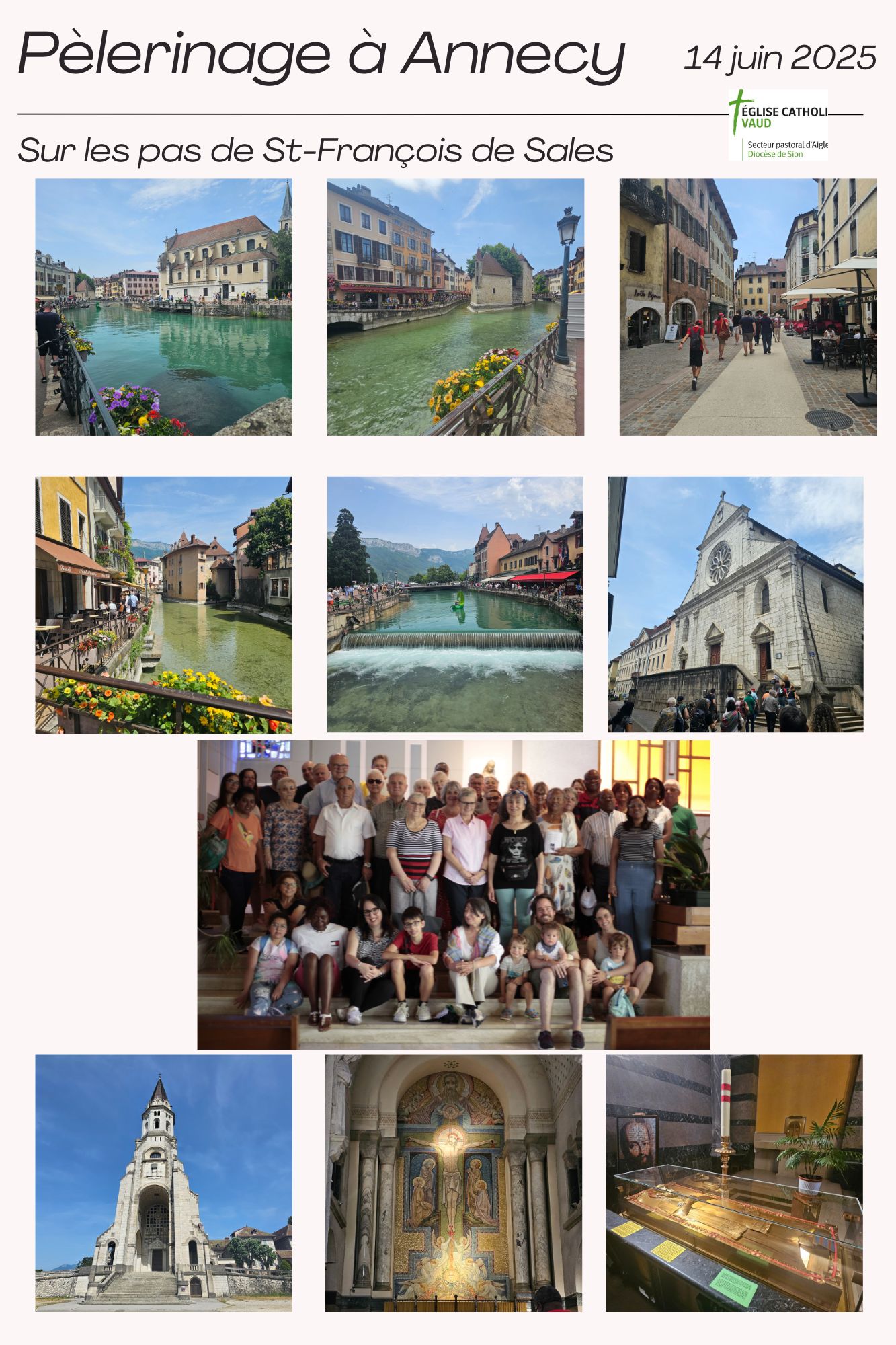Pèlerinage Annecy2025