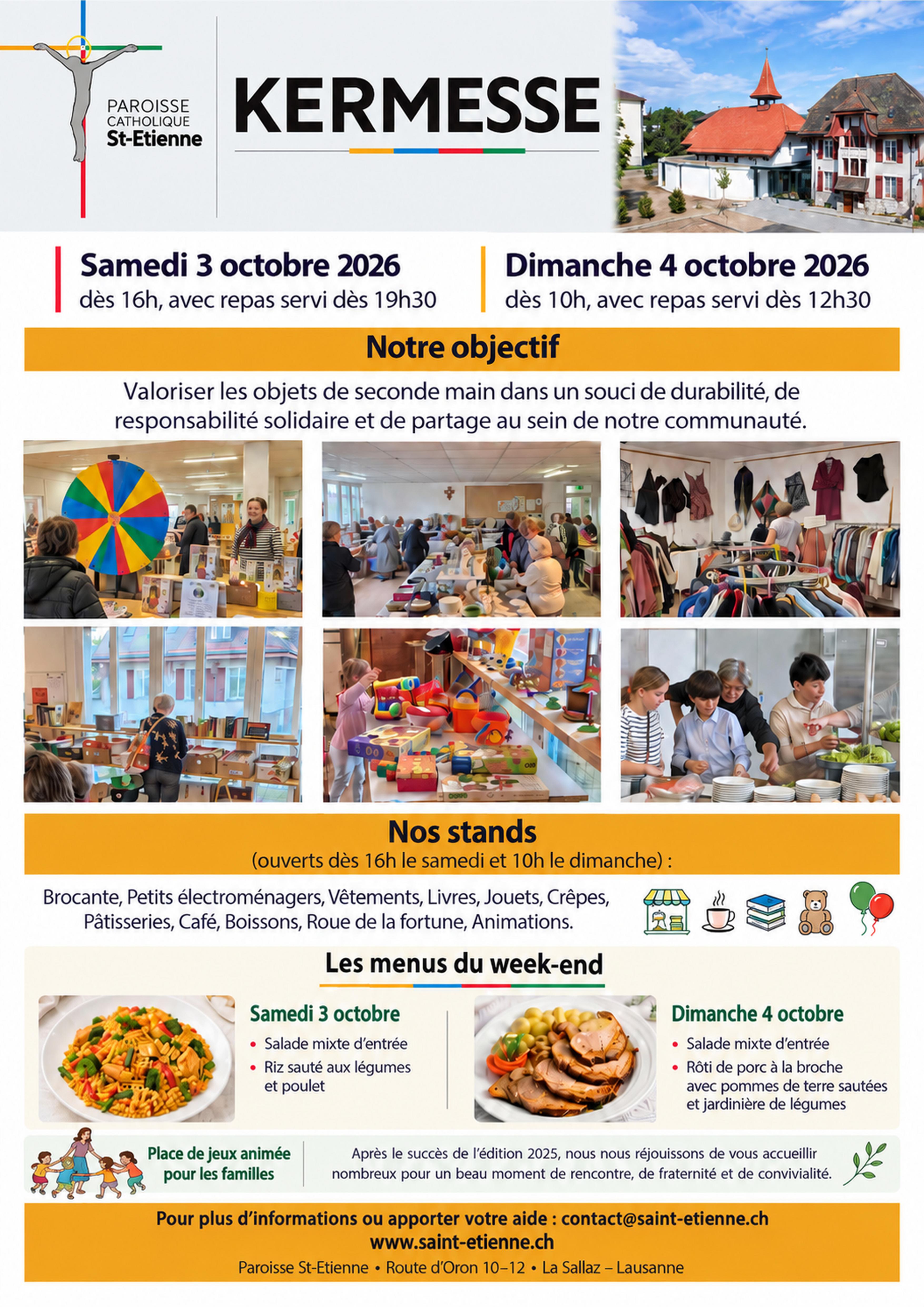 2026 Affiche Kermesse