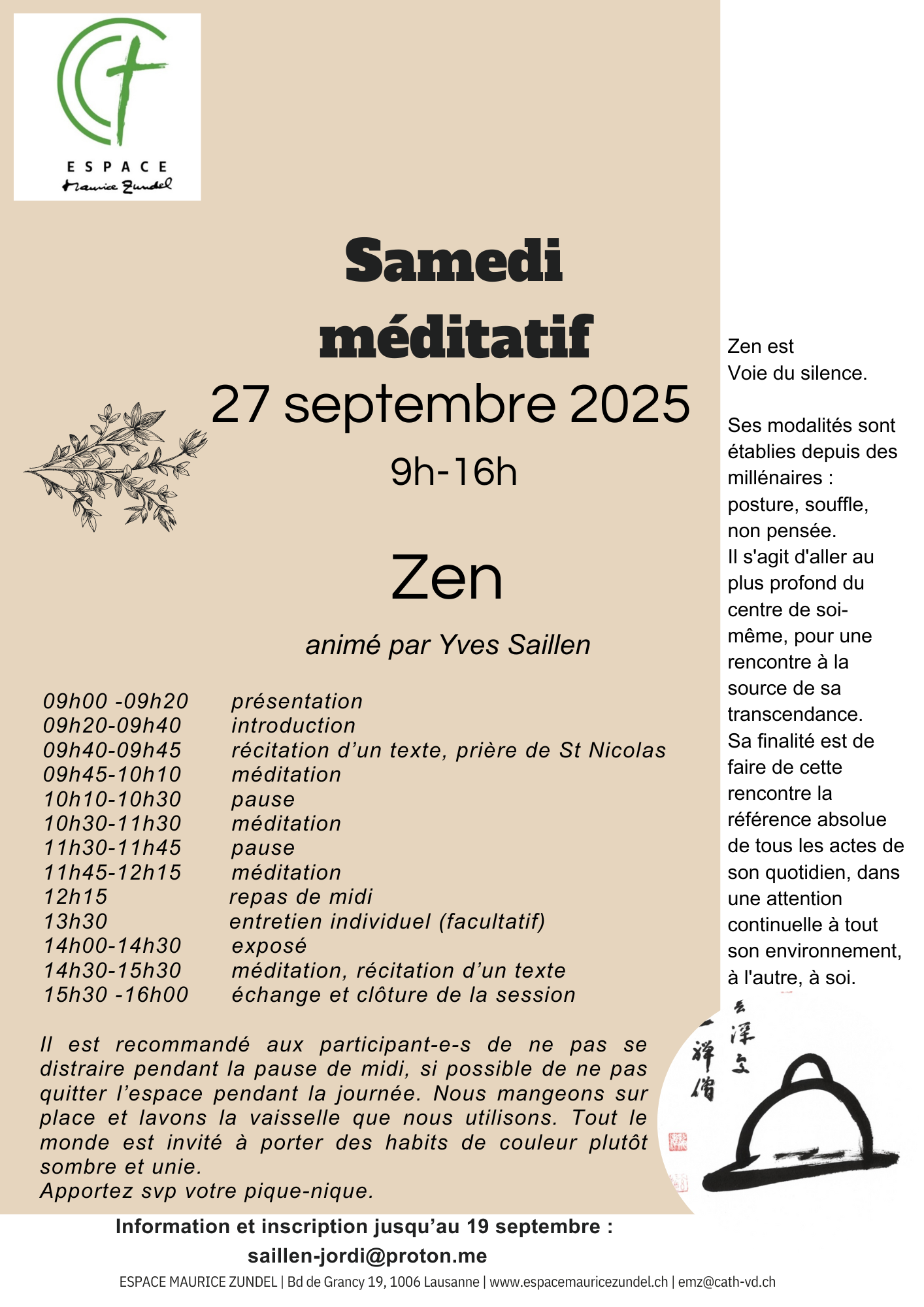 250927 Journée zen