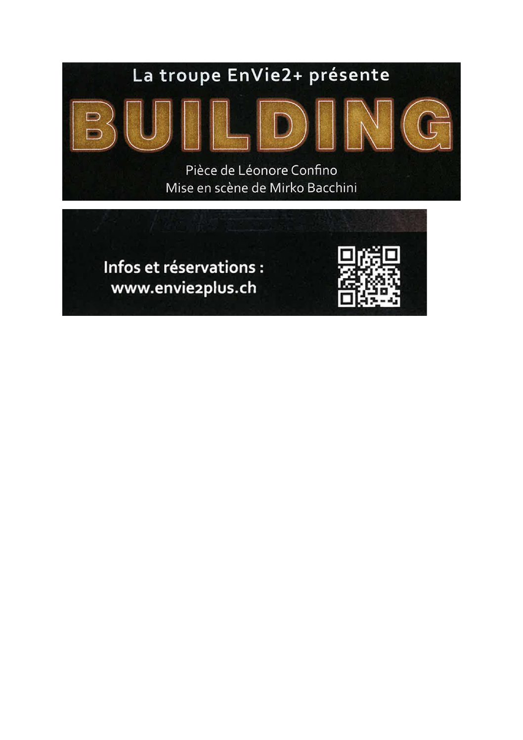 Building infos et réservations