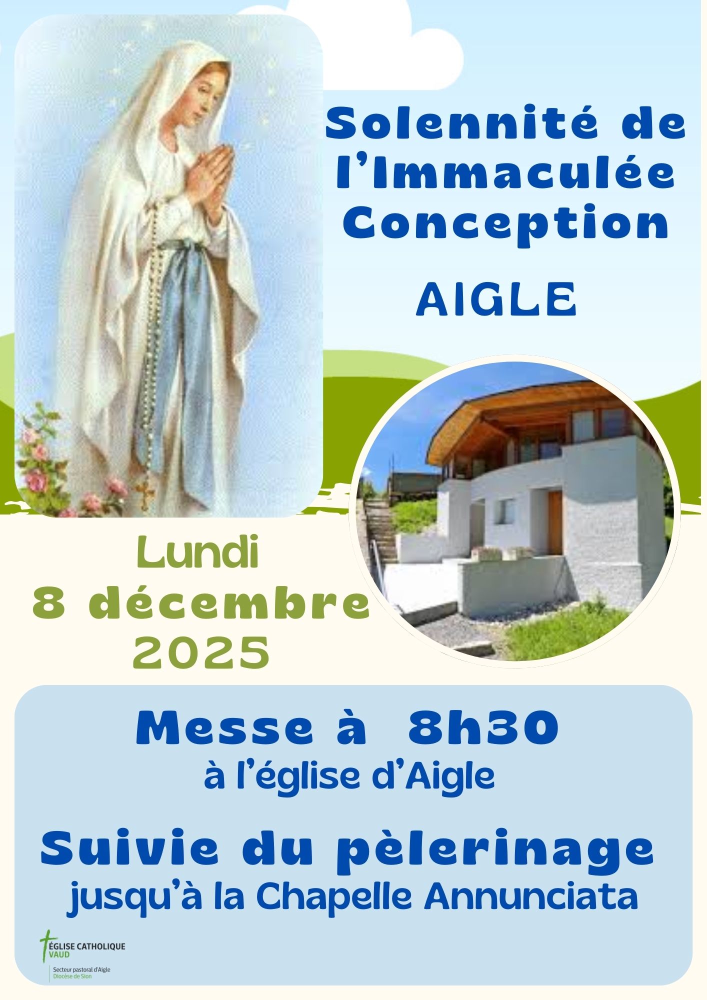 Solennité de l’Immaculée Conception A Aigle