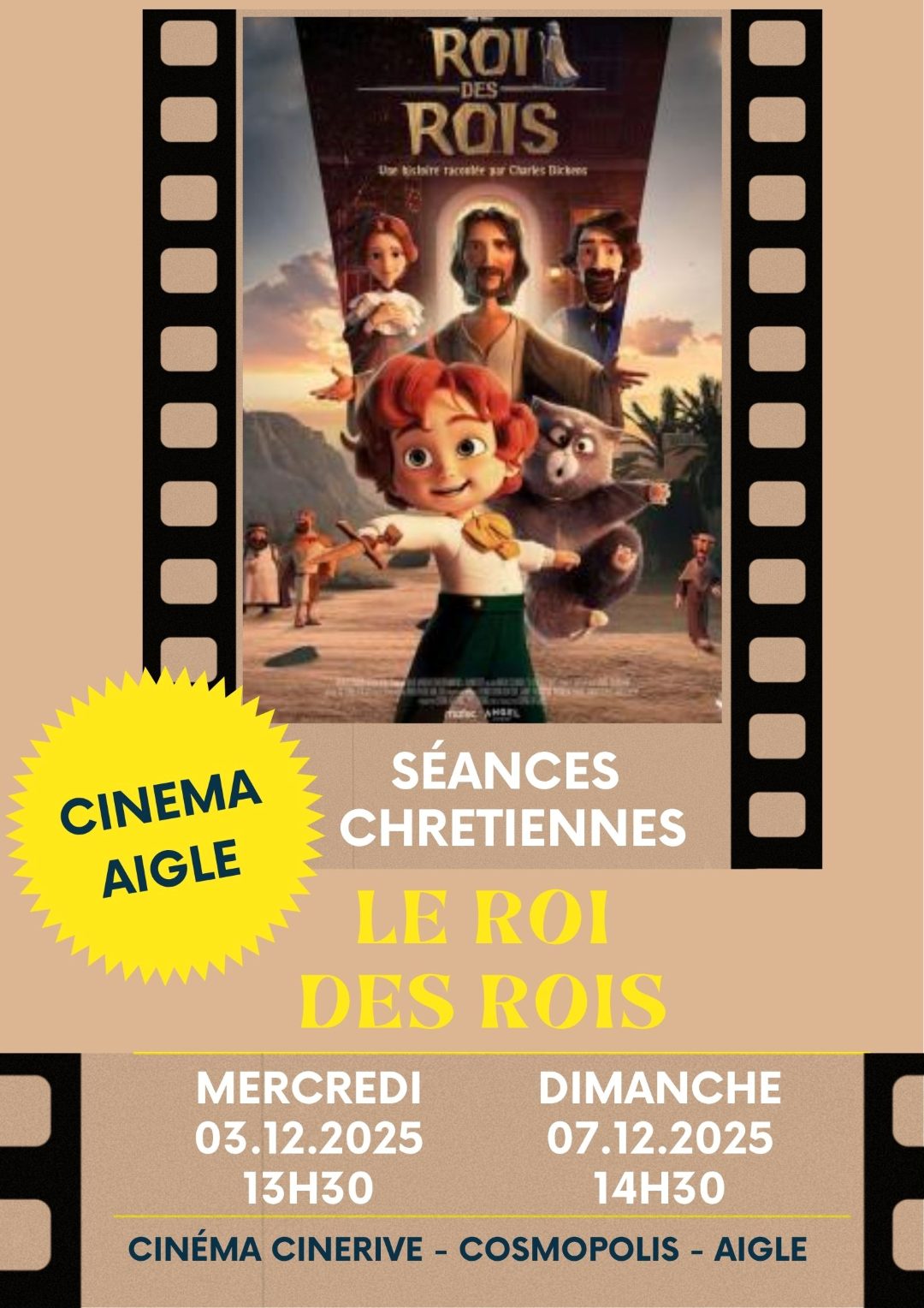 ciné-Aigle 2025- Roi des Rois