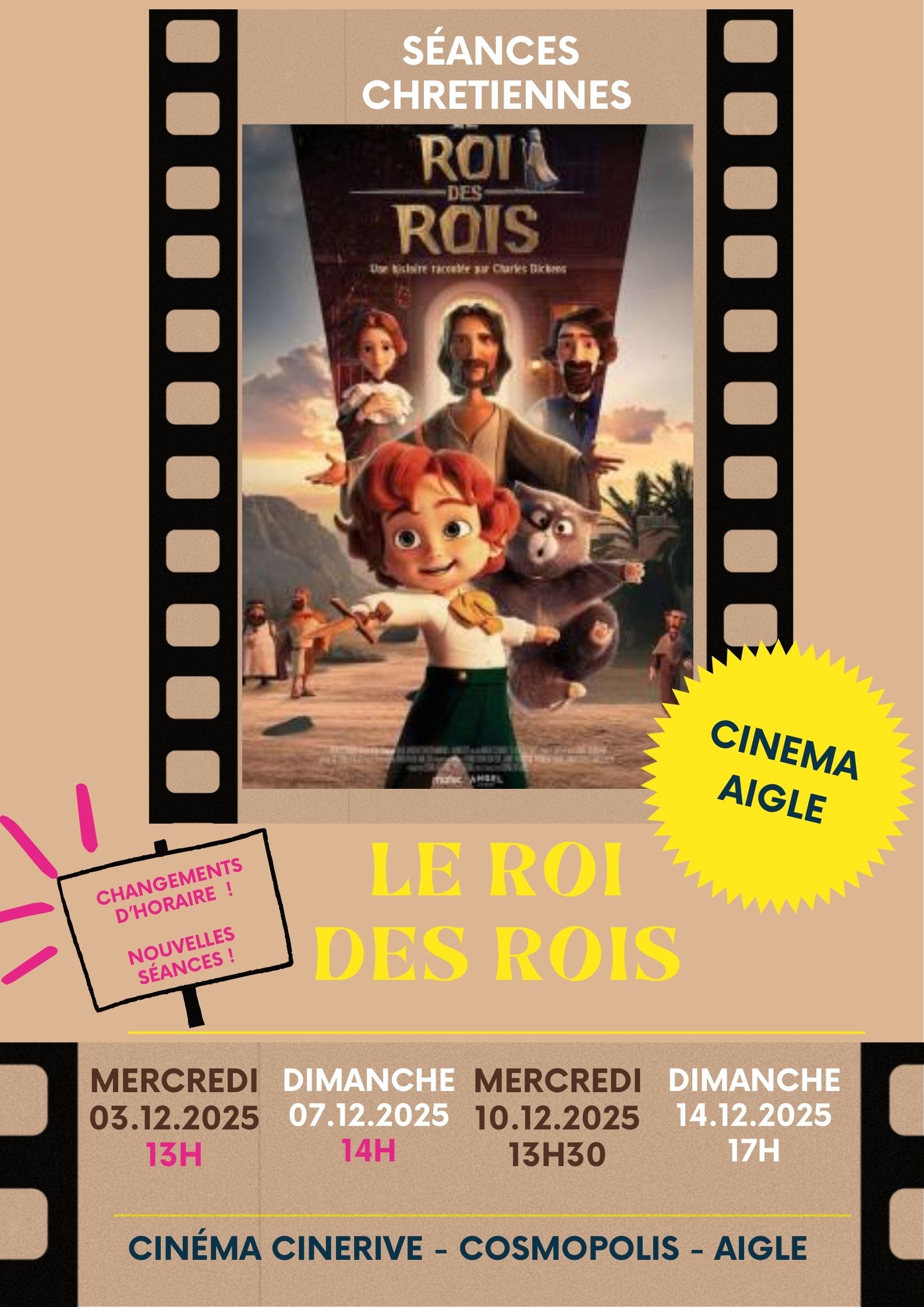 ciné-Aigle 2025- Roi des Rois version26.11.25