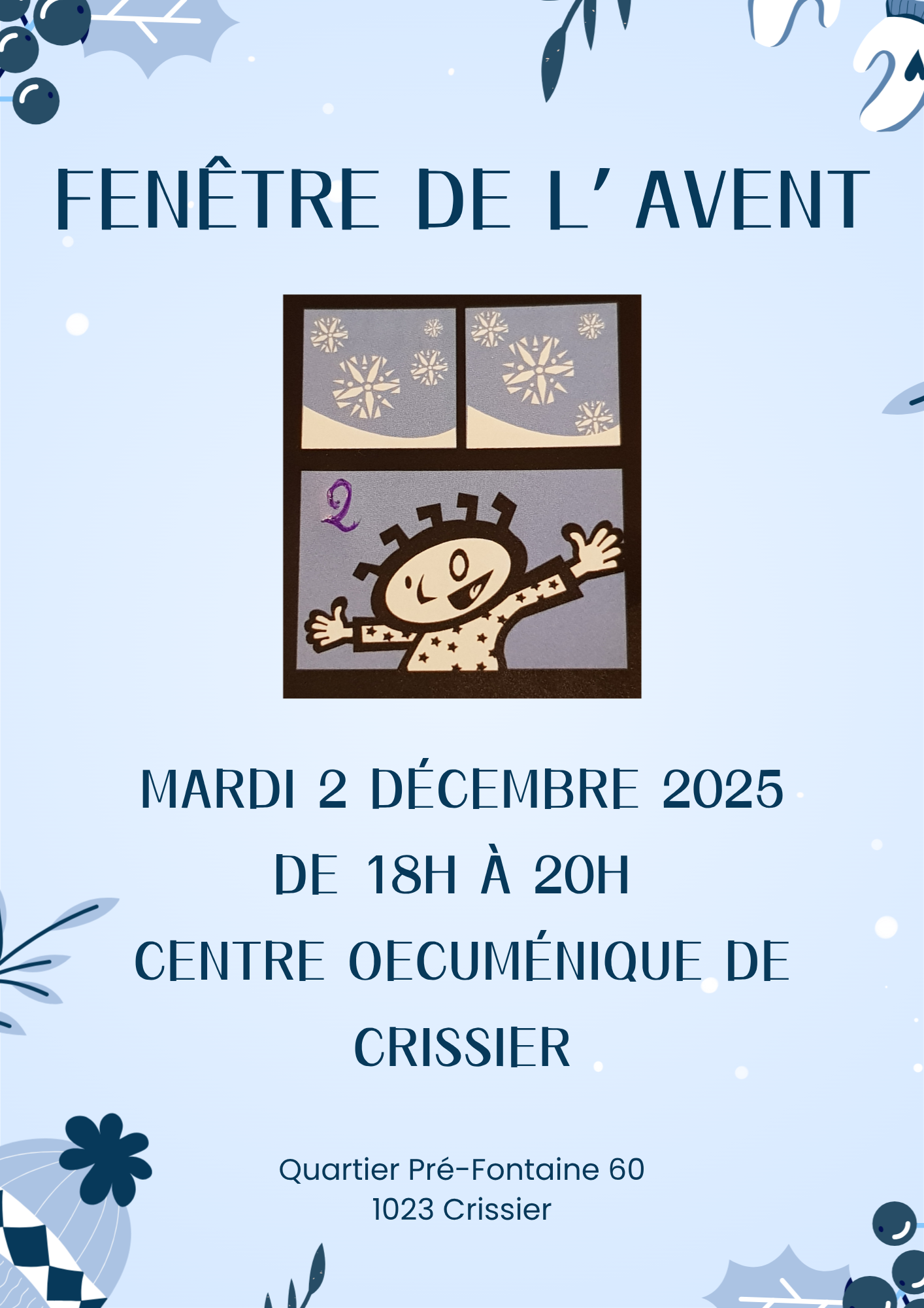 fenêtre de l’avent