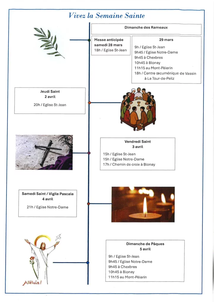 Vivez la Semaine sainte