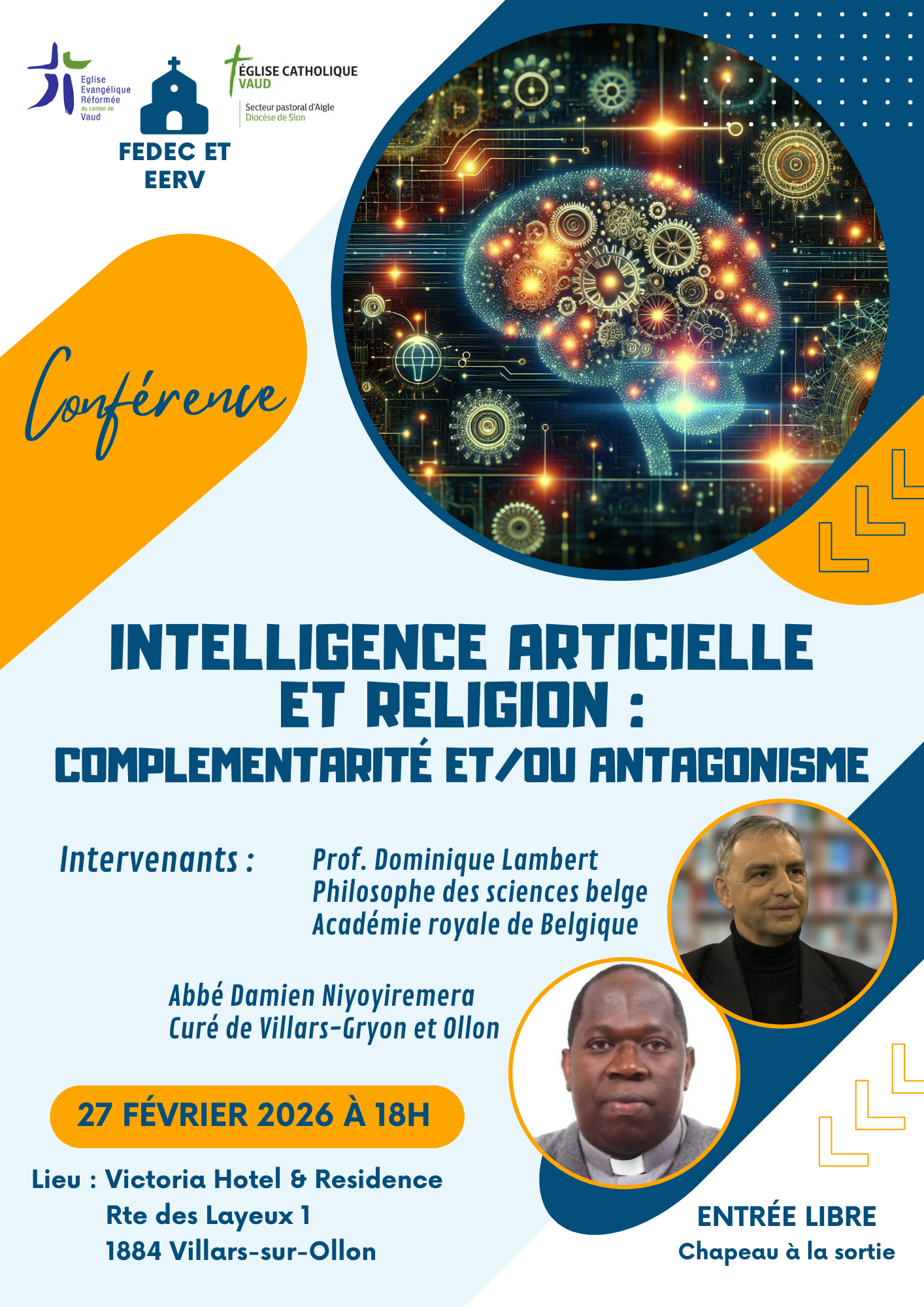 Conférence IA et religion