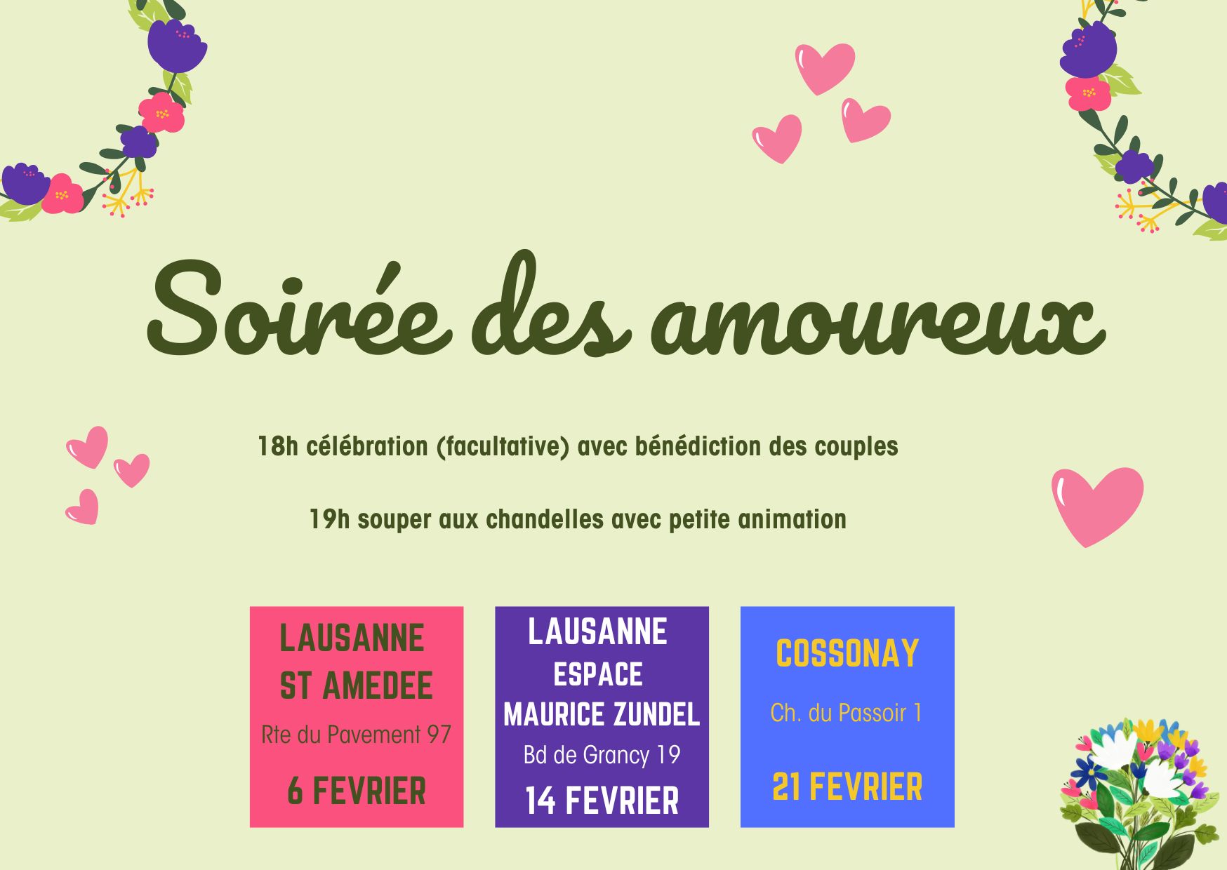 Bandeau Soirée des amoureux