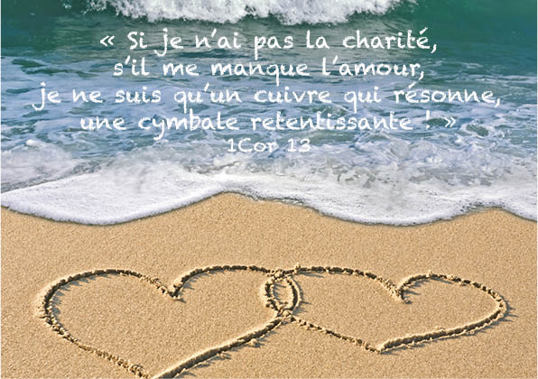 S'il me manque l'amour, je ne suis rien