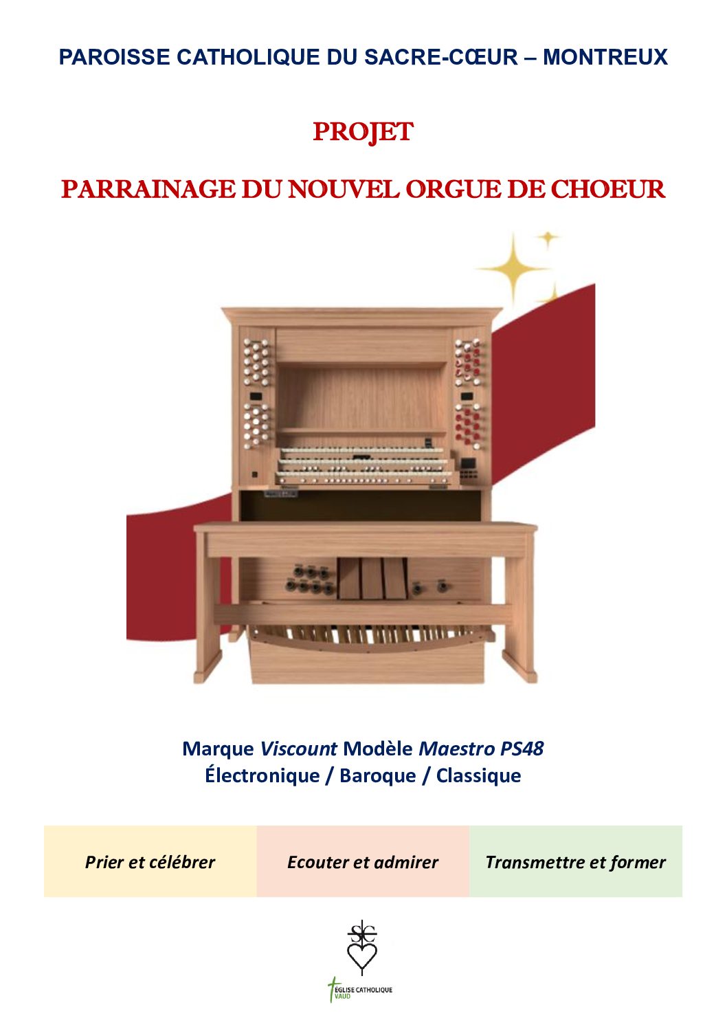 Brochure Sponsorship Nouvel Orgue 2026