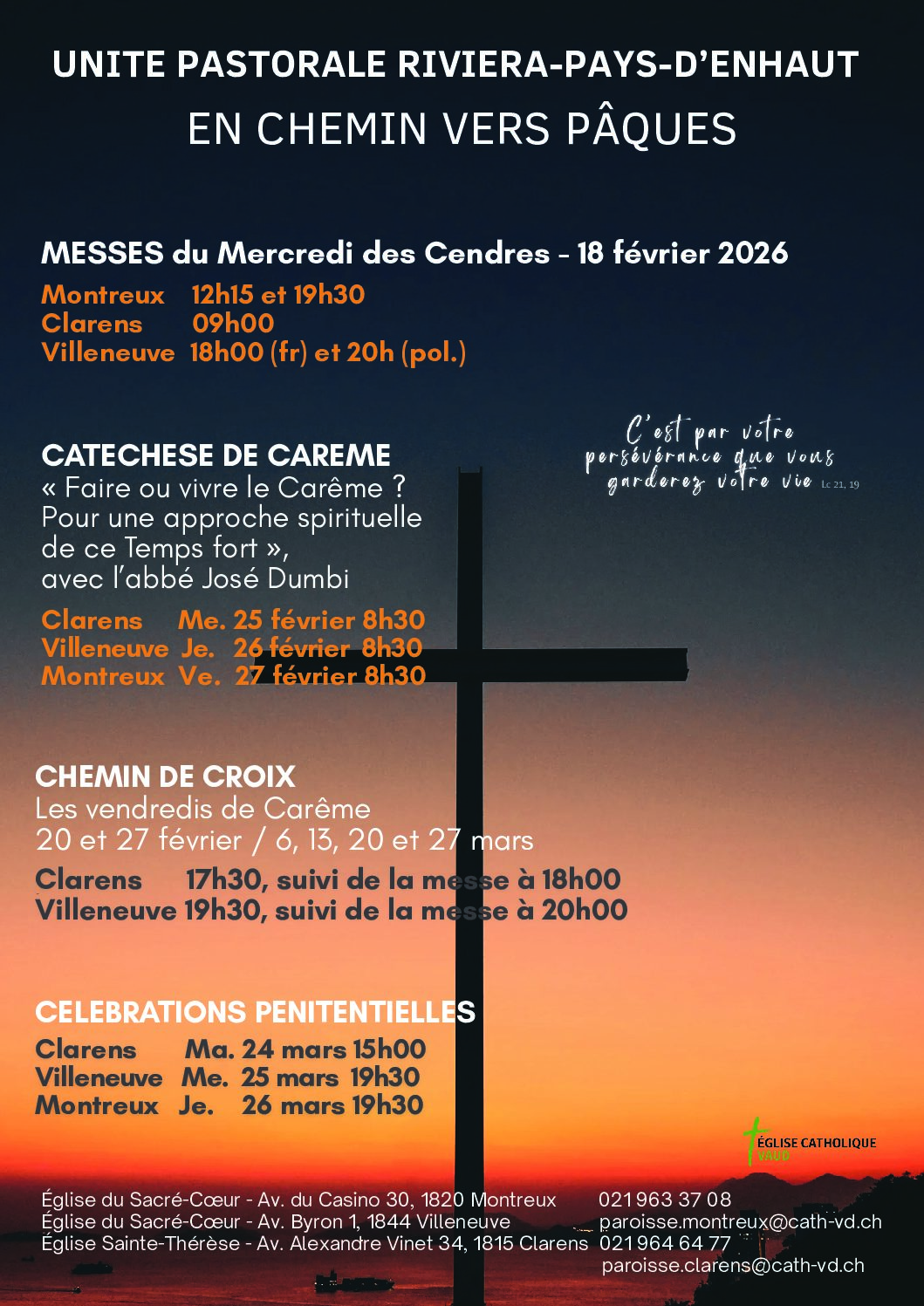 En Chemin vers Paques 2026