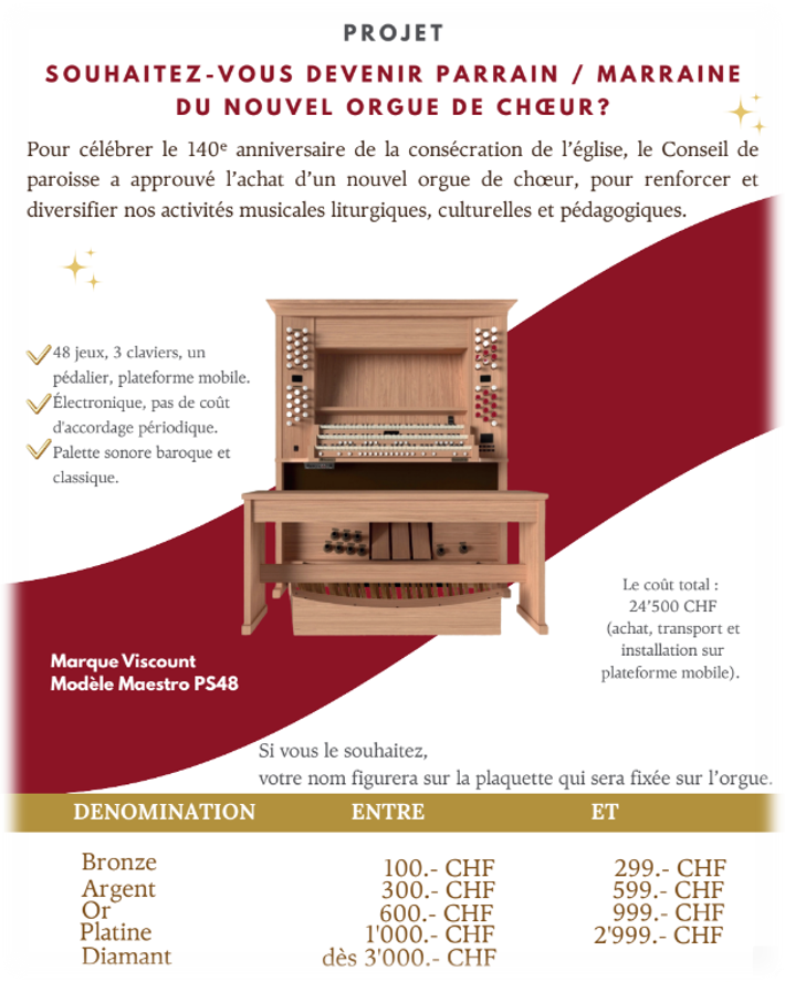 Parrainage Orgue