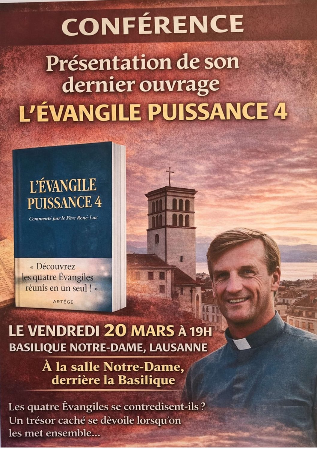 Affiche témoignage Père Jean-Luc Giran