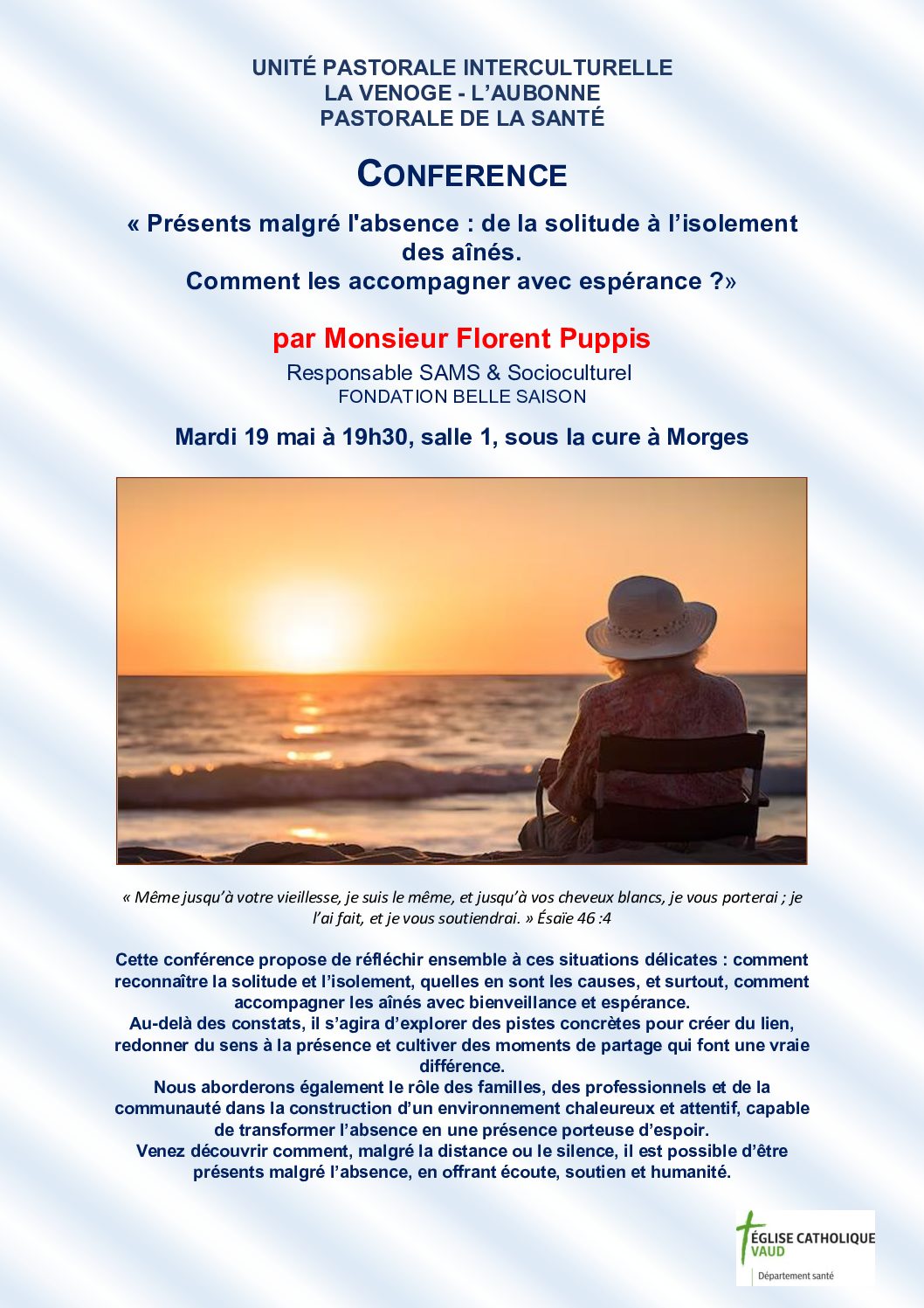 Morges Affiche conférence pastorale santé-19.05.2026