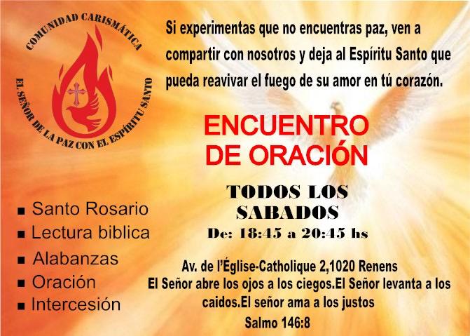 segnor de la paz groupe de prière