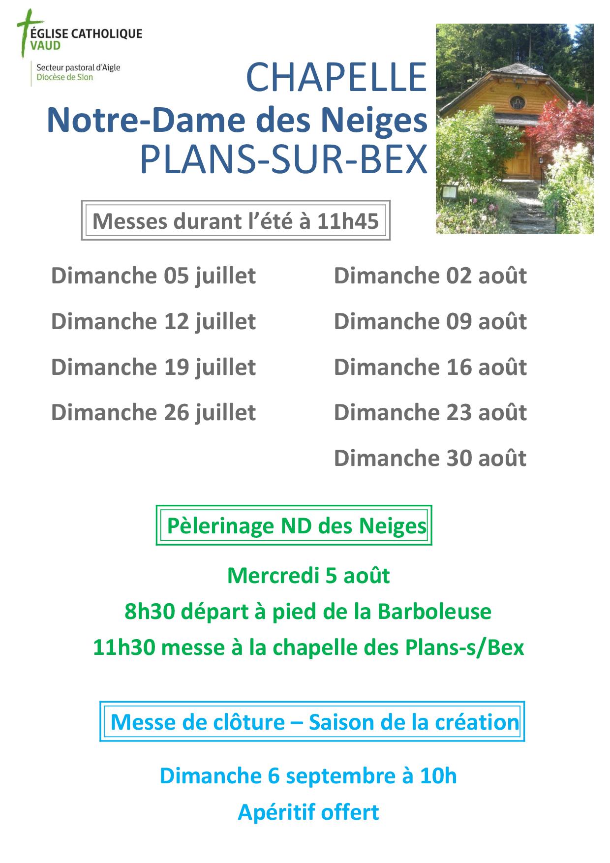 affiche messe plans 2026