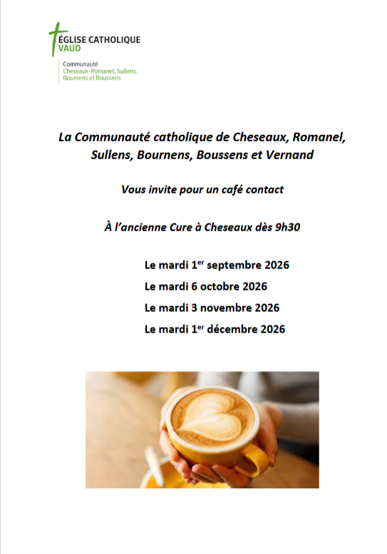 Café contact à Cheseaux