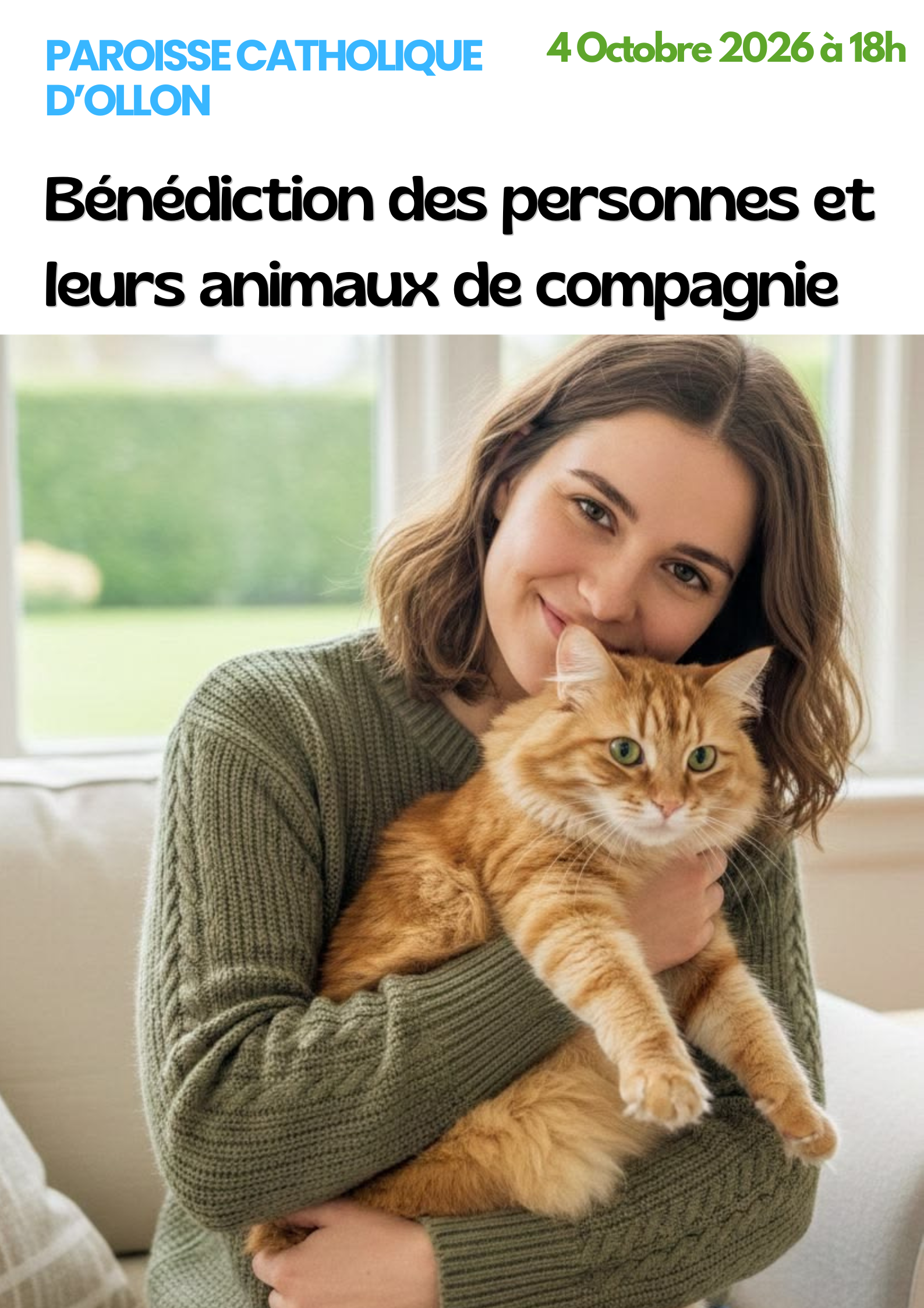 Bénédiction animaux de compagnie