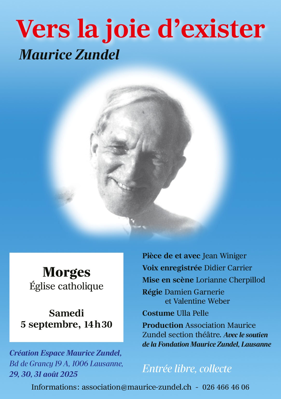 Vers la joie d'exister recto