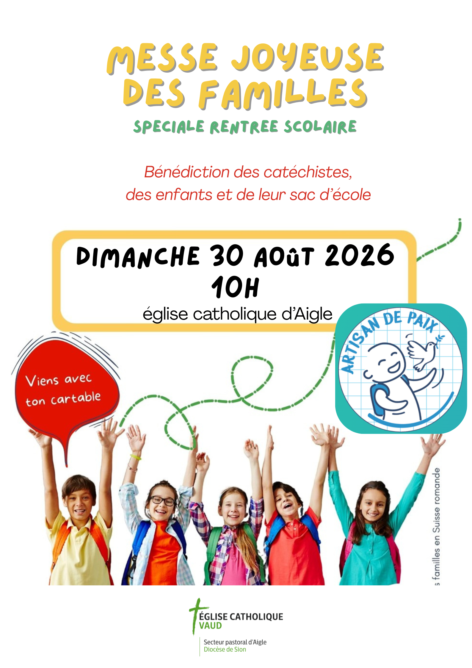 rentrée KT scolaireAigle 2026