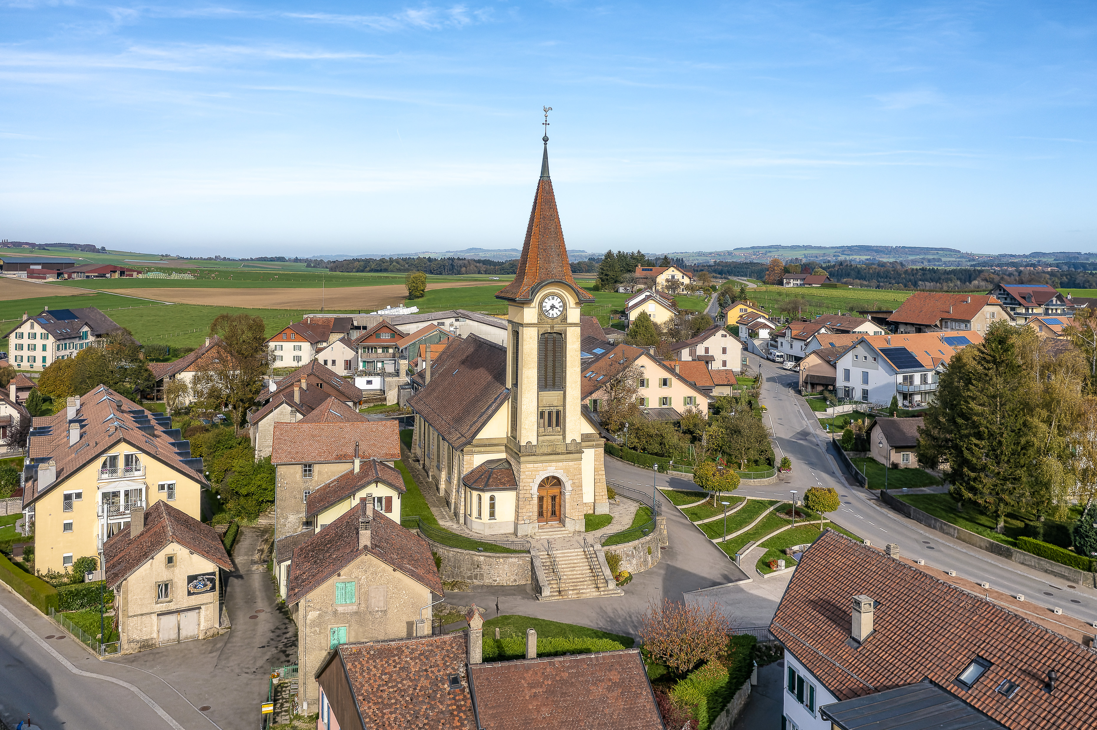 Eglise Saint-Nicolas de Myre à Villars-le-terroir - Suisse