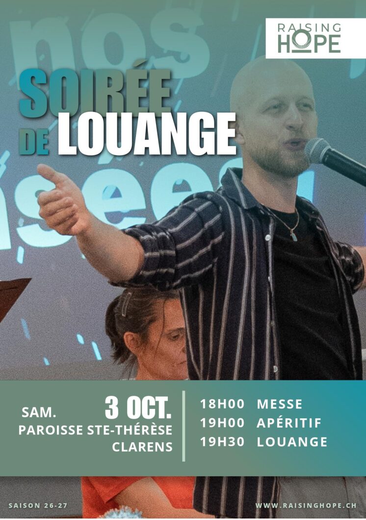 Soirée de louange Raising hope FP Clarens
