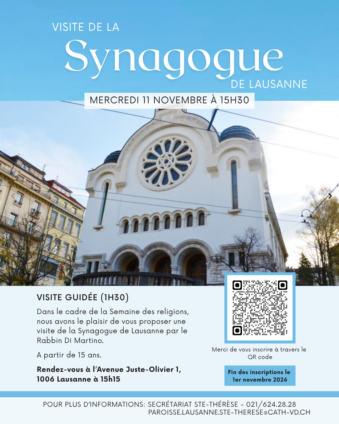2026.11.11 - Visite de la Synagogue (instagram)