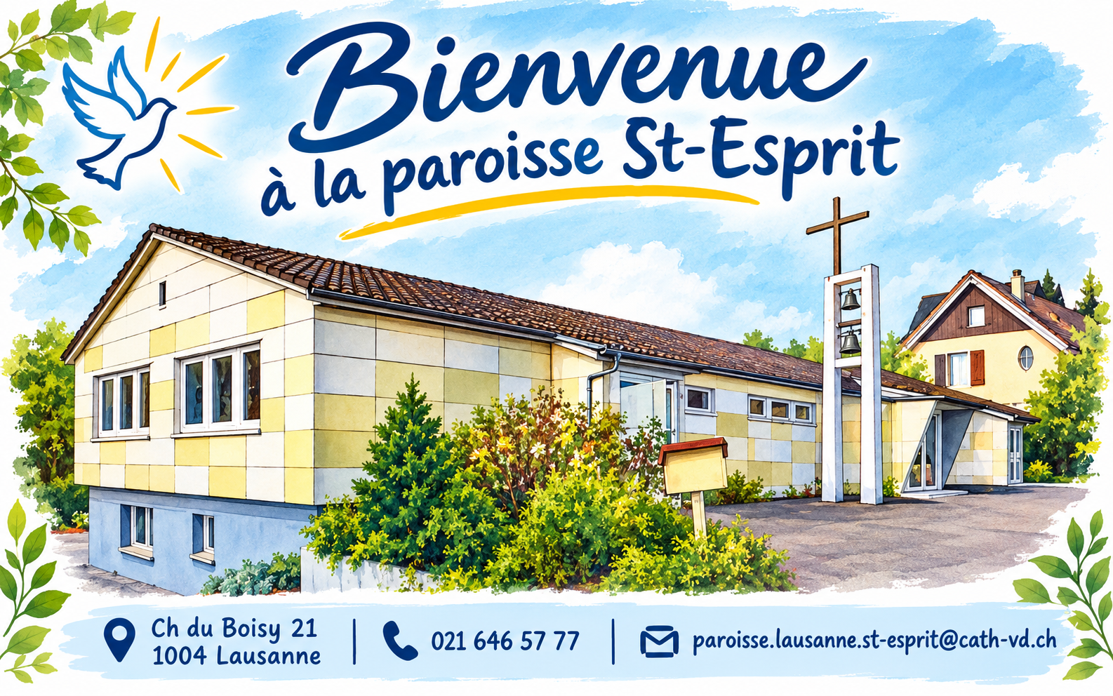 Bienvenue à la paroisseSt-Esprit